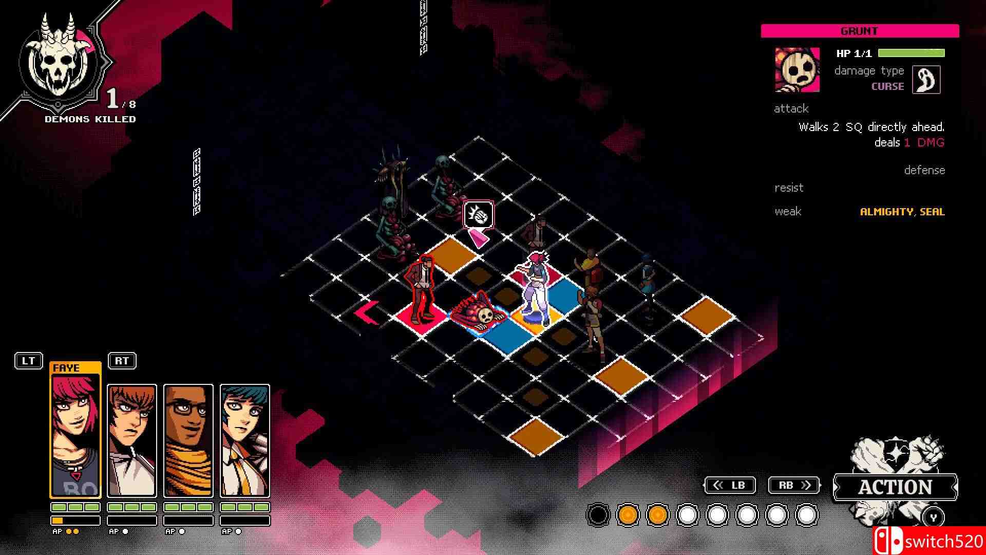 恶魔学园游戏截图3