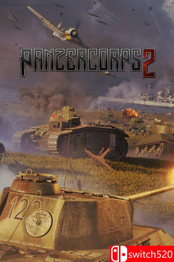 《装甲军团2（Panzer Corps 2）》官方中文版封面图，集成精英-第1近卫军DLC RUNE镜像版