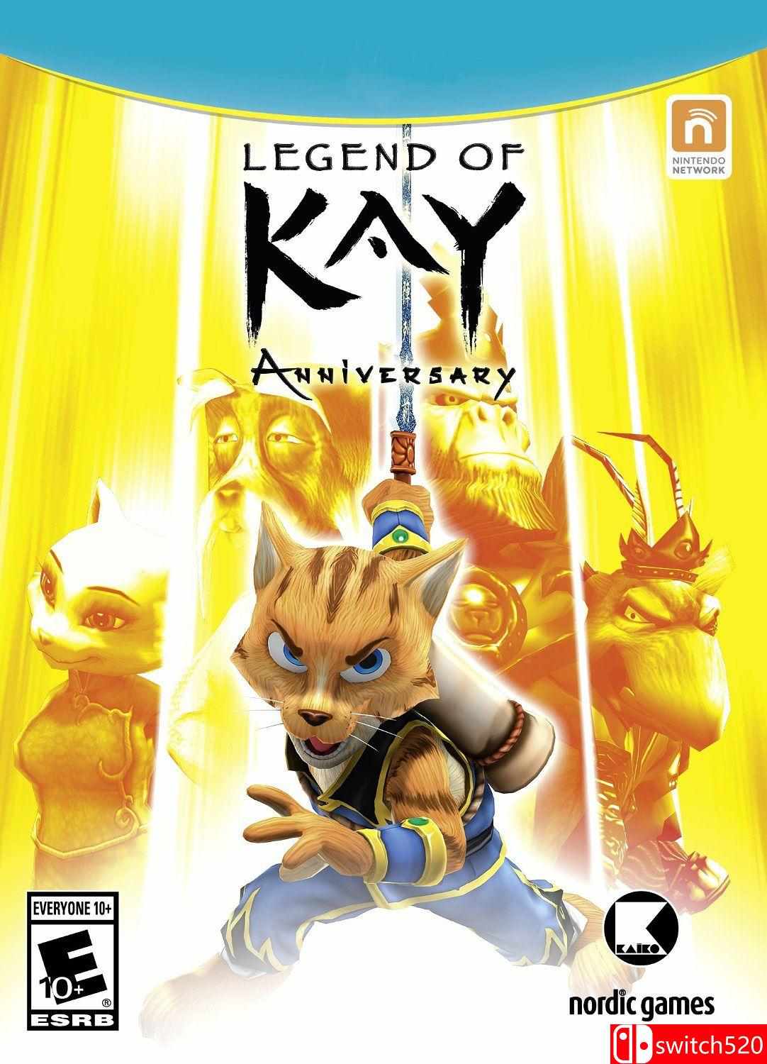 Legend of Kay Anniversary 游戏封面