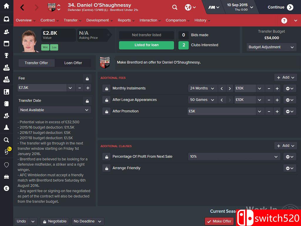 《足球经理2016（Football Manager 2016）》v16.1.1 PC破解版[EN][更新破解]_4