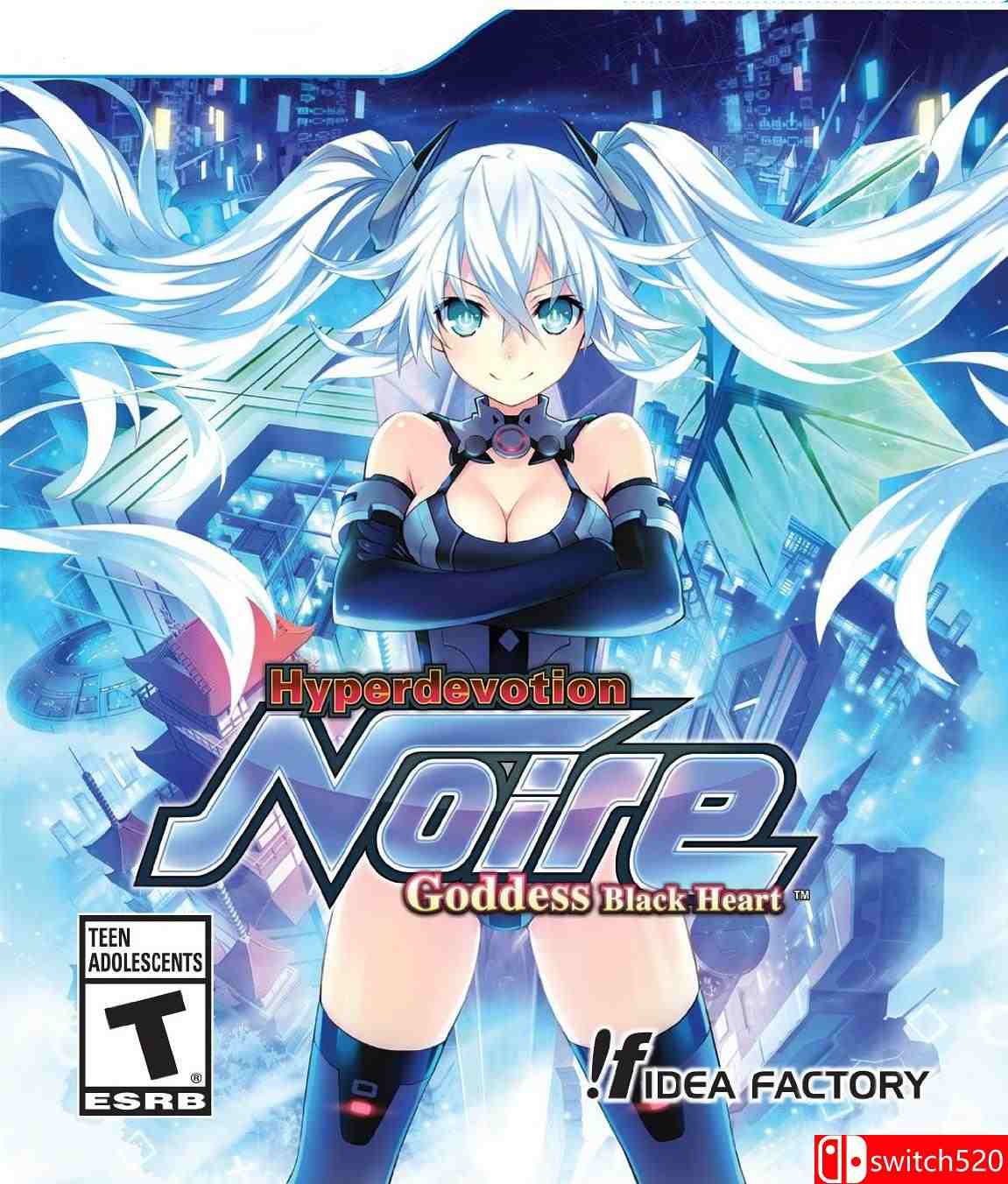 《超女神信仰诺瓦露：激神黑心》游戏封面