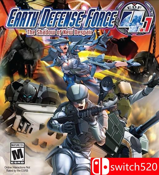 《地球防卫军4.1：绝望阴影再袭》游戏封面