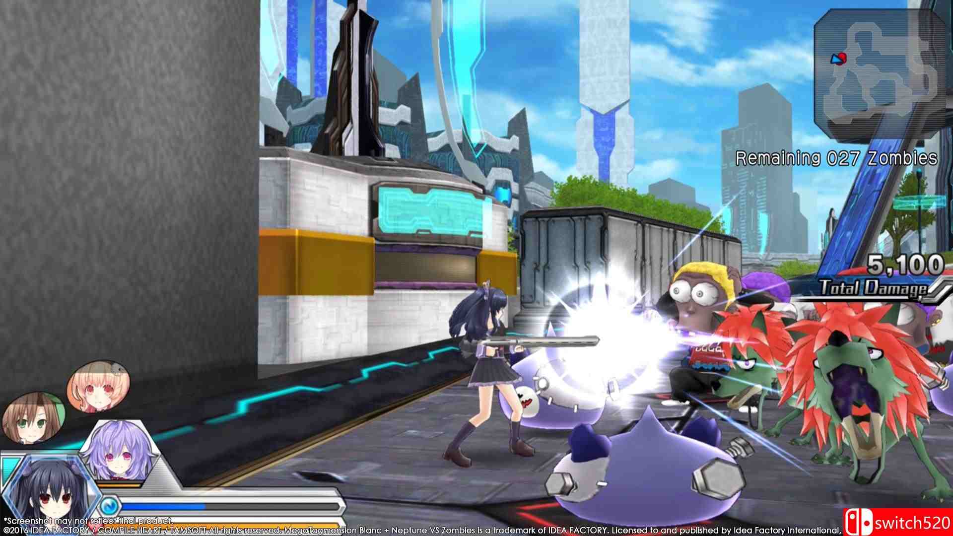 《激次元组合：布兰+海王星VS僵尸军团（MB + NVZ）》豪华版 3DM免安装未加密版[EN]_13