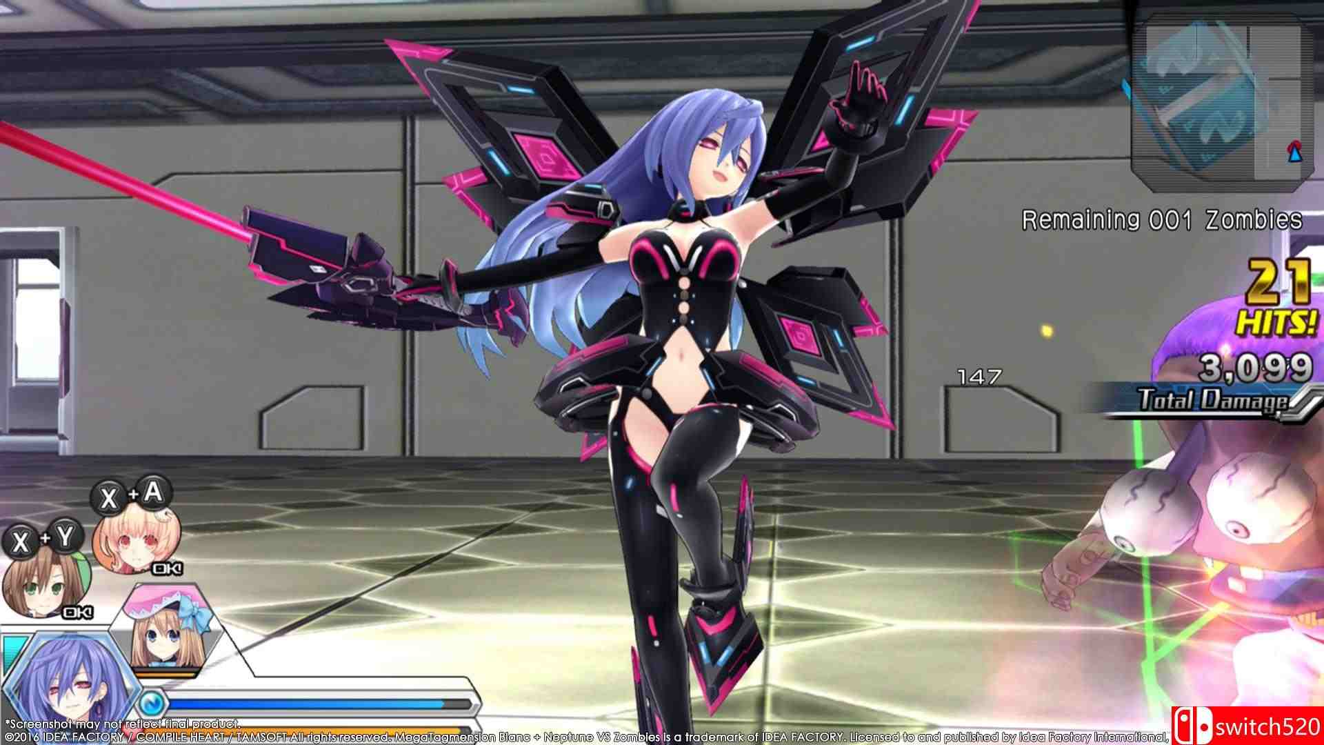 《激次元组合：布兰+海王星VS僵尸军团（MB + NVZ）》豪华版 3DM免安装未加密版[EN]_17