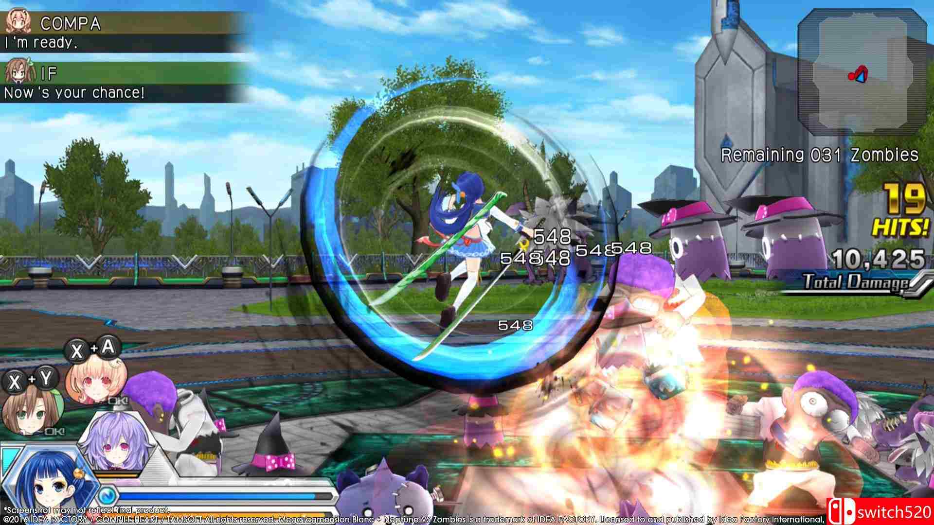 《激次元组合：布兰+海王星VS僵尸军团（MB + NVZ）》豪华版 3DM免安装未加密版[EN]_19