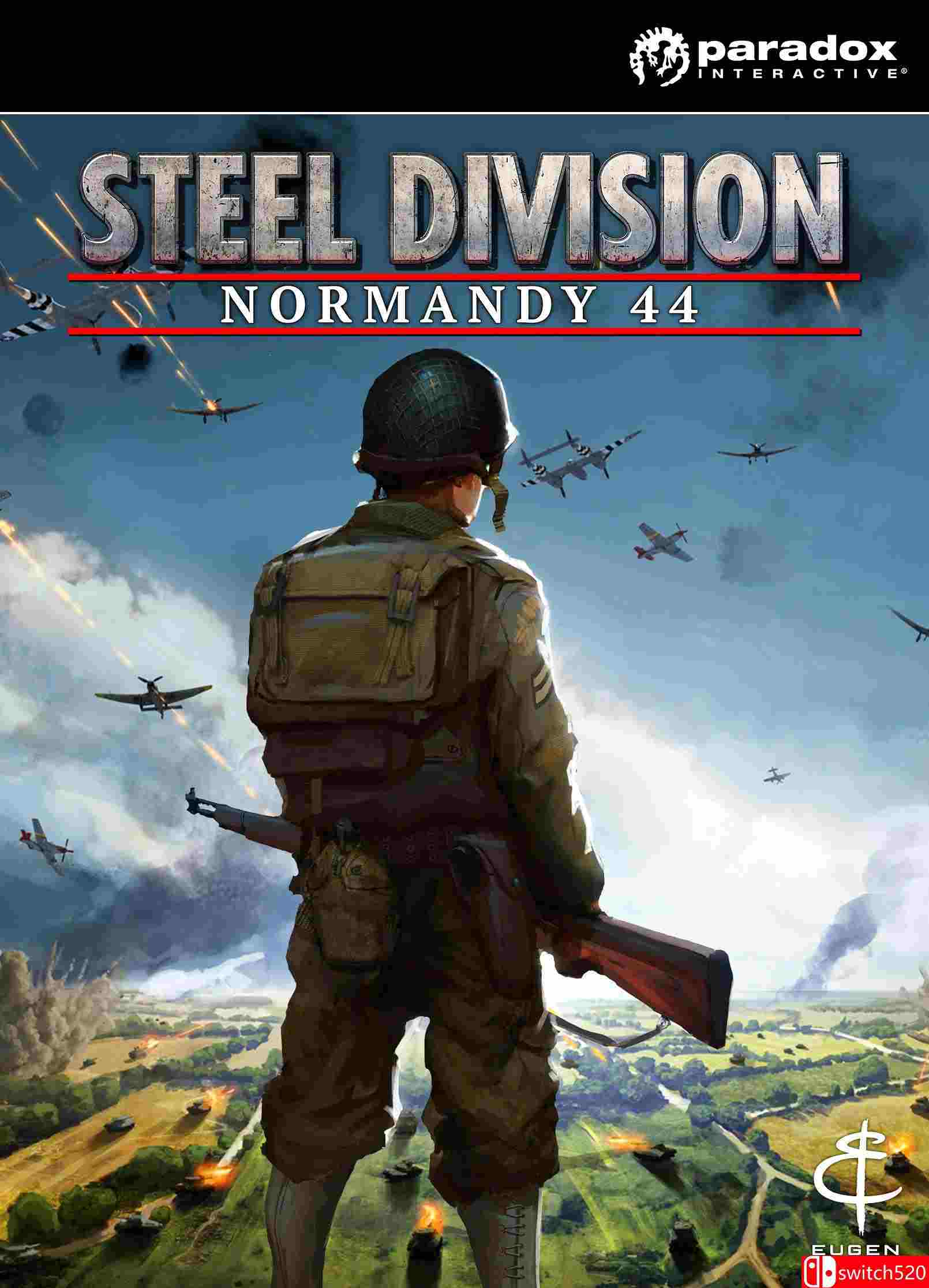 《钢铁之师：诺曼底44》游戏封面