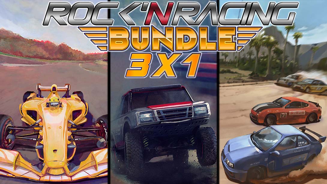 摇滚拉力 3合1 Rock N Racing Bundle 3 in 1 英语_0