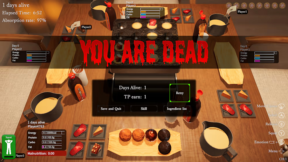 章鱼烧派对生存游戏截图5