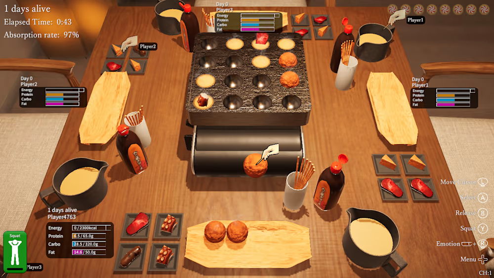 章鱼烧派对生存游戏截图4