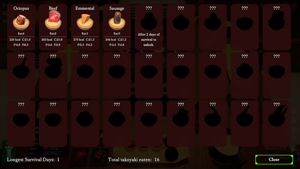 章鱼烧派对生存游戏截图2