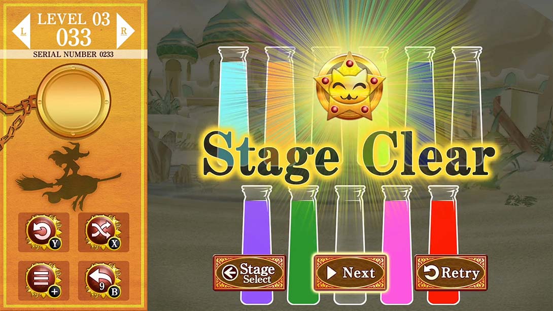 【日版】魔女のポーション ~ウォーターソートパズル~Witchs Potion Water Sort Puzzle 日语_1