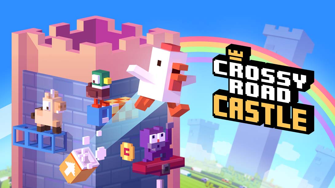 【美版】天天过马路之登高塔 Crossy Road Castle 中文_0