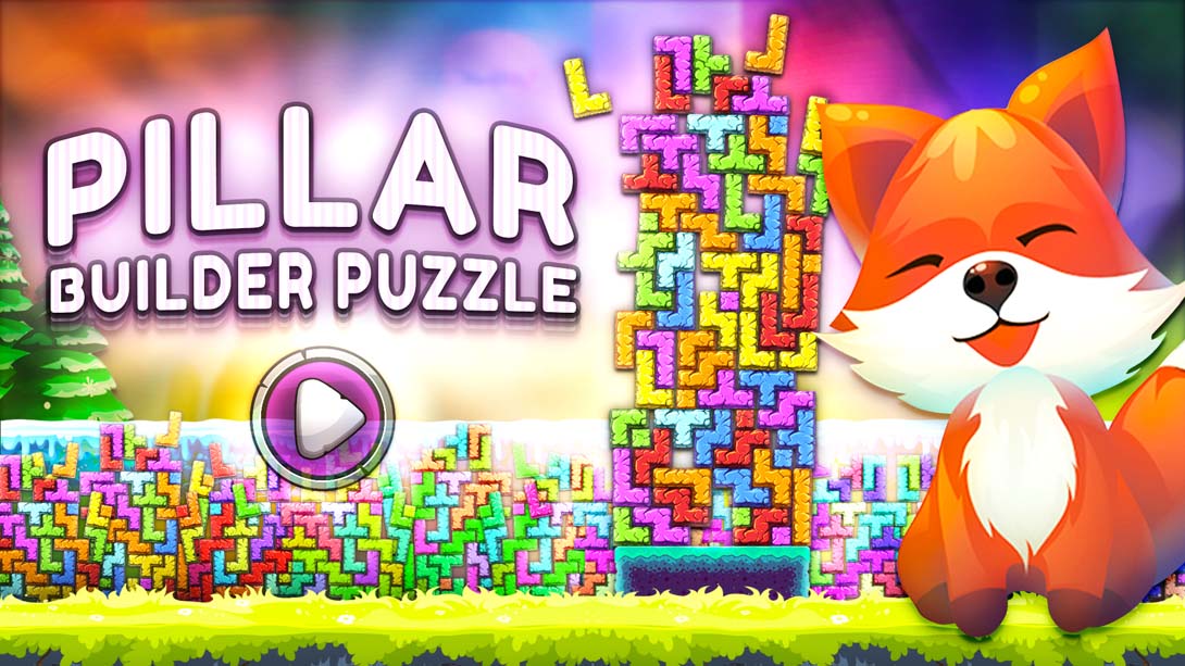 【美版】Pillar Builder Puzzle 英语_0