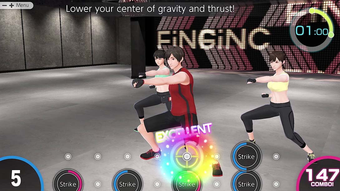 淘汰赛家庭健身游戏截图3