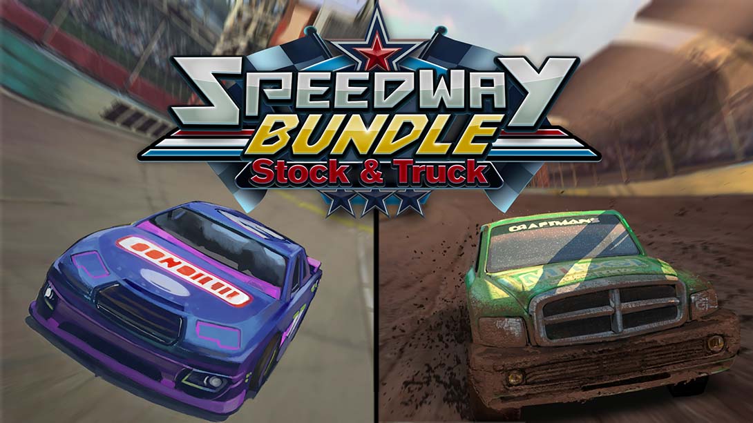 高速公路赛车和高速卡车运动合集 Speedway Bundle Stock & Truck 英语_0