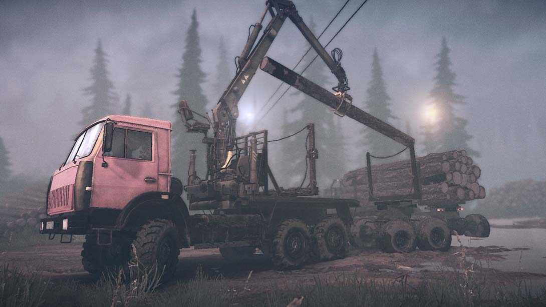 旋转轮胎 泥泞奔驰 Spintires MudRunner American Wilds 中文_4