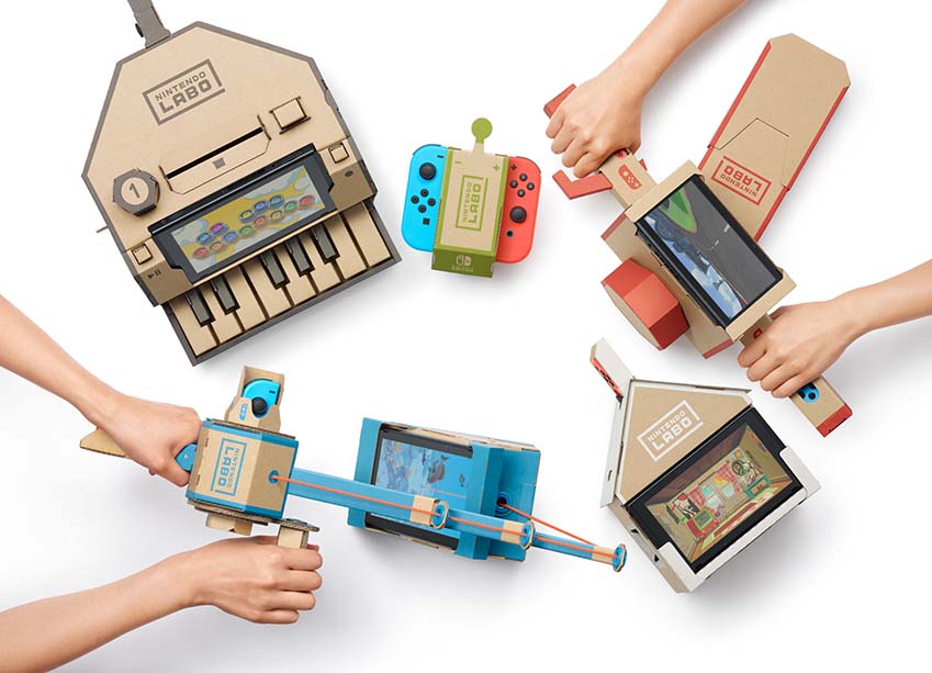 任天堂Labo01：组合套装 Nintendo Labo Toy-Con 01: Variety Kit 中文_1