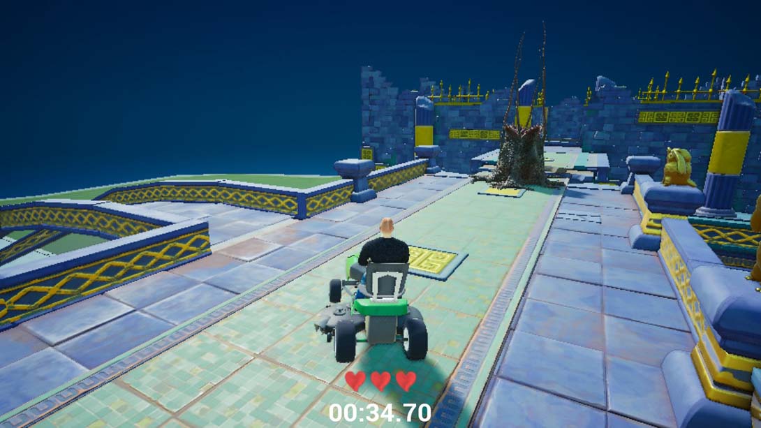 【美版】割草机游戏:致命竞速 Lawnmower: Mortal Race 英语_5