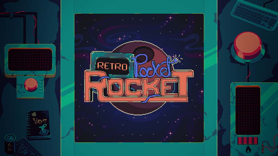 【美版】Retro Pocket Rocket 英语_0