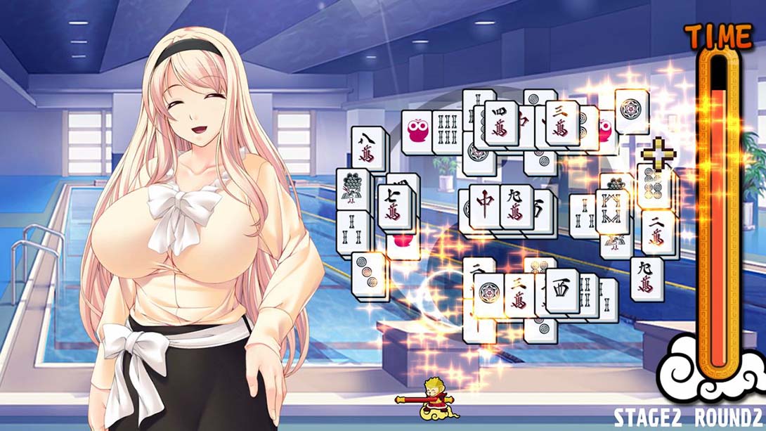 美少女麻将纸牌 Pretty Girls Mahjong Solitaire 英语_4