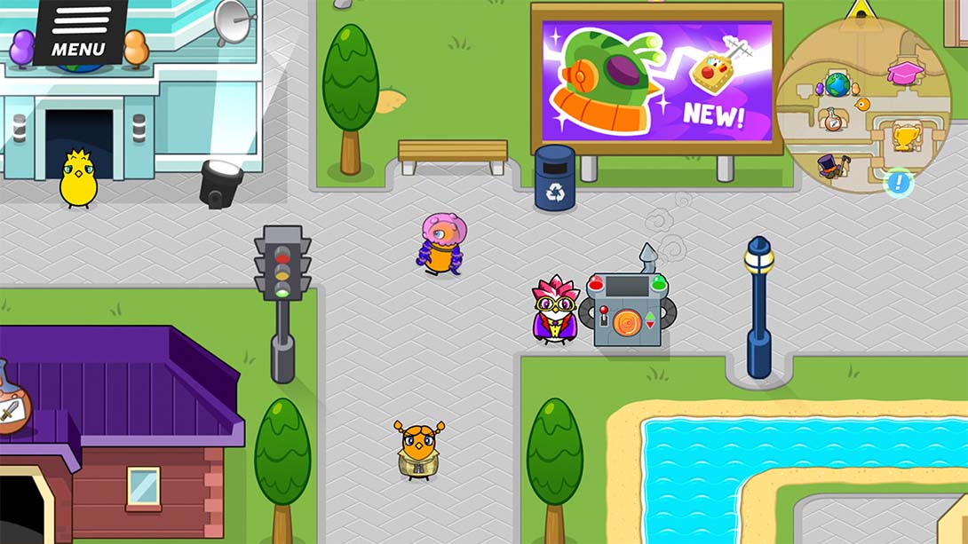 鸭子生活：战斗 Duck Life: Battle 英语_6