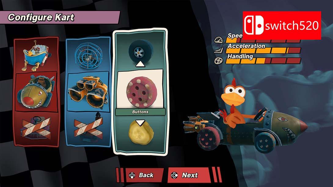 【美版】疯狂鸡卡丁车4 .Crazy Chicken Kart 4 英语_3