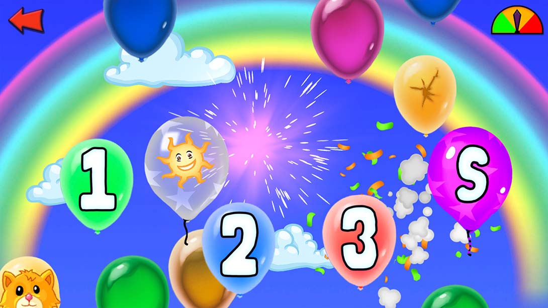 Balloon Pop - 学习字母、数字、颜色、儿童游戏 中文_4