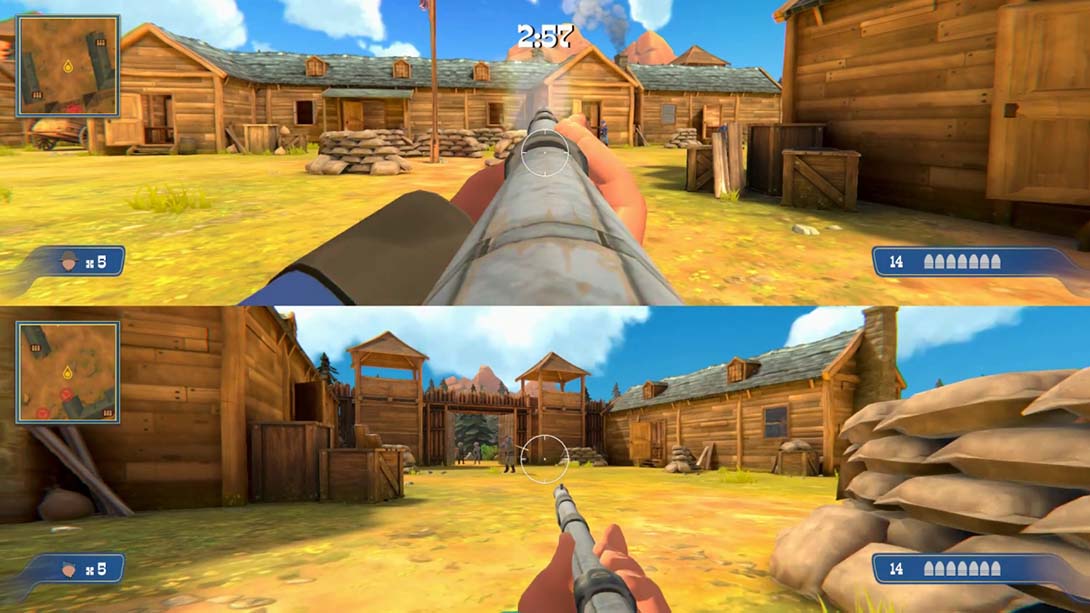 蓝衫军：南北战争游戏截图3