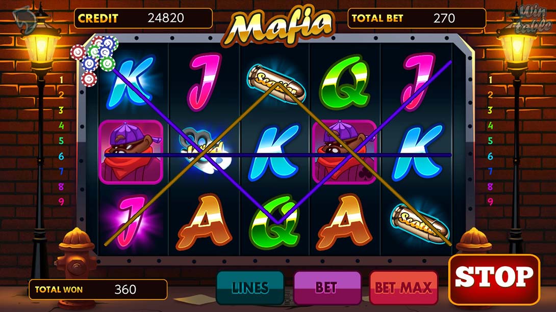 黑手党老虎机 Mafia Slots 英语_3