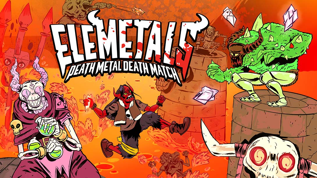 【美版】精灵:死亡金属死亡火柴 EleMetals: Death Metal Death Match! 英语_0