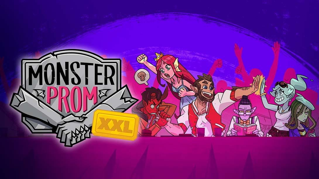 魔物学园：毕业舞会大作战 XXL Monster Prom: XXL 英语_0