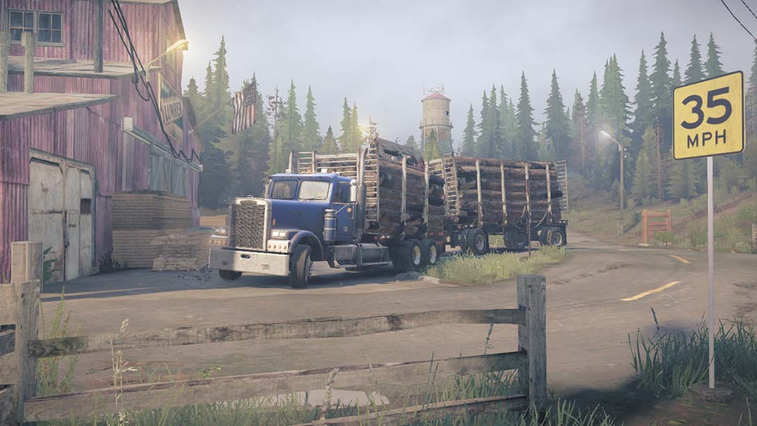 旋转轮胎 泥泞奔驰 Spintires MudRunner American Wilds 中文_2