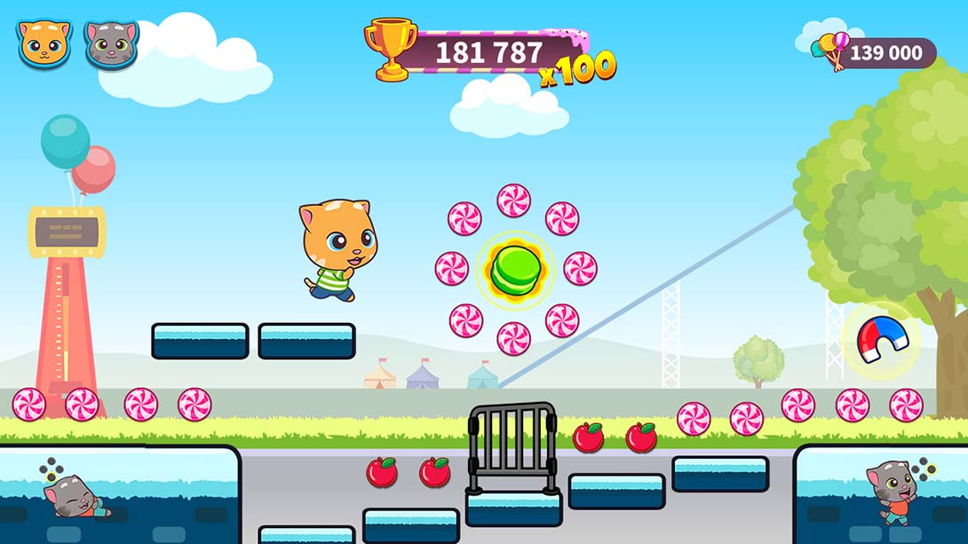 汤姆猫糖果跑酷游戏截图7