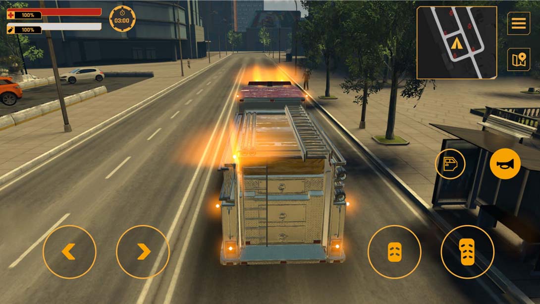 【美版】真实消防车模拟驾驶灭火 Firefighter:Car Fire Truck Sim Driving 2022 Simulator 英语_1