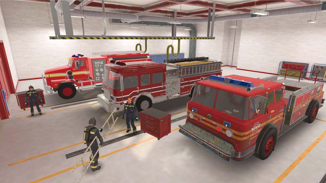 【美版】真实消防车模拟驾驶灭火 Firefighter:Car Fire Truck Sim Driving 2022 Simulator 英语_2
