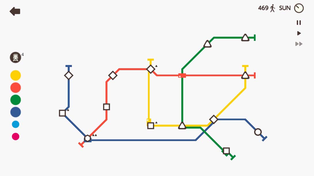 【美版】迷你地铁:地铁上的逻辑 Mini Subway: Logic on the metro line 英语_1