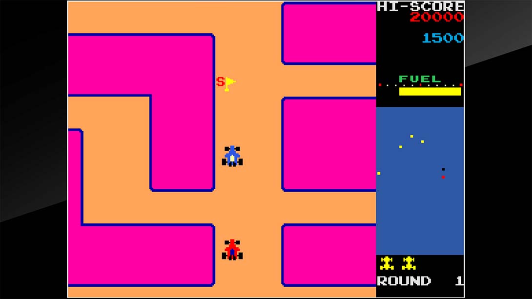 街机档案 NEW RALLY-X Arcade Archives NEW RALLY-X 英语_1