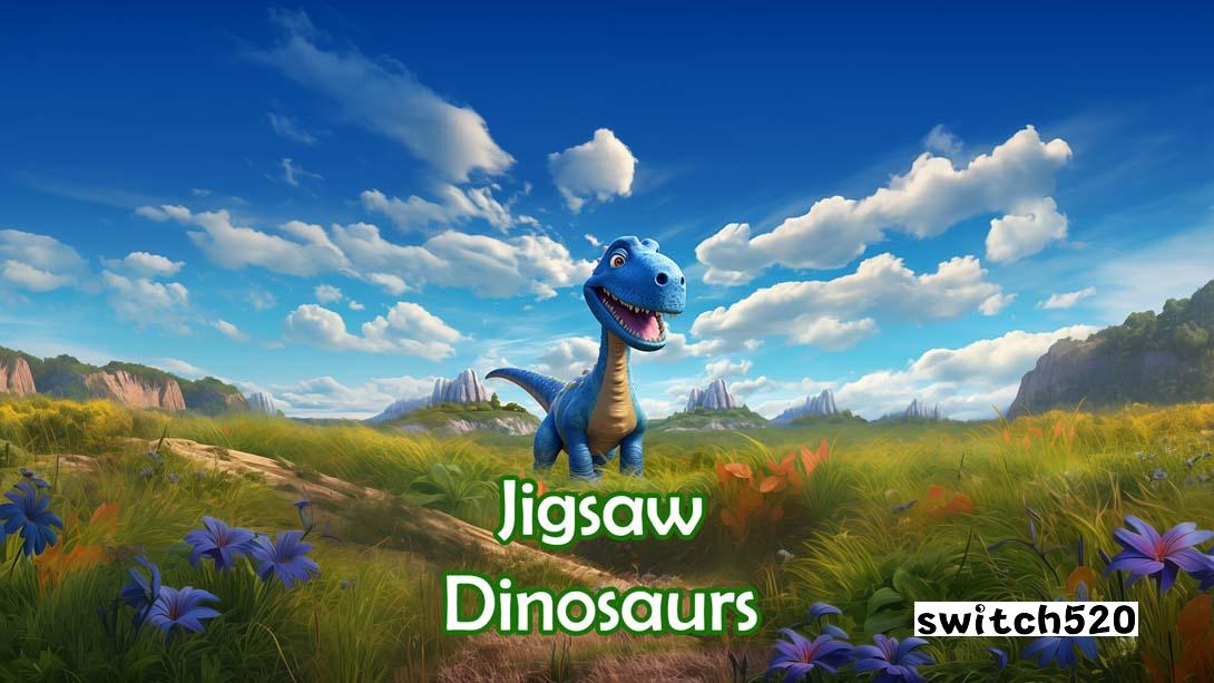 【美版】拼图恐龙 Jigsaw Dinosaurs 英语_0