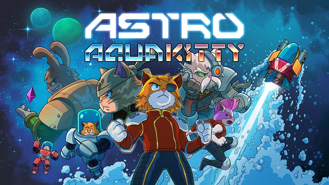 星际水猫猫 Astro Aqua Kitty 英语_0