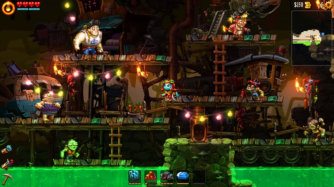 蒸汽世界 挖掘2 SteamWorld Dig2 中文_2
