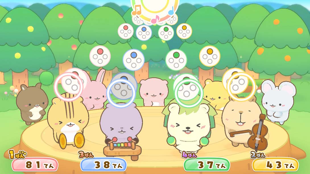 啮齿宝宝 森林的小伙伴们 日语_1