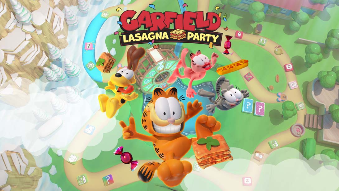 【美版】加菲猫千层面派对 Garfield Lasagna Party 中文_0