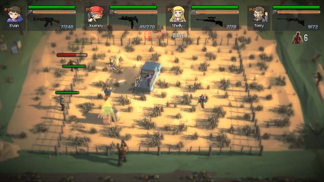 Last 4 Alive：逃离僵尸