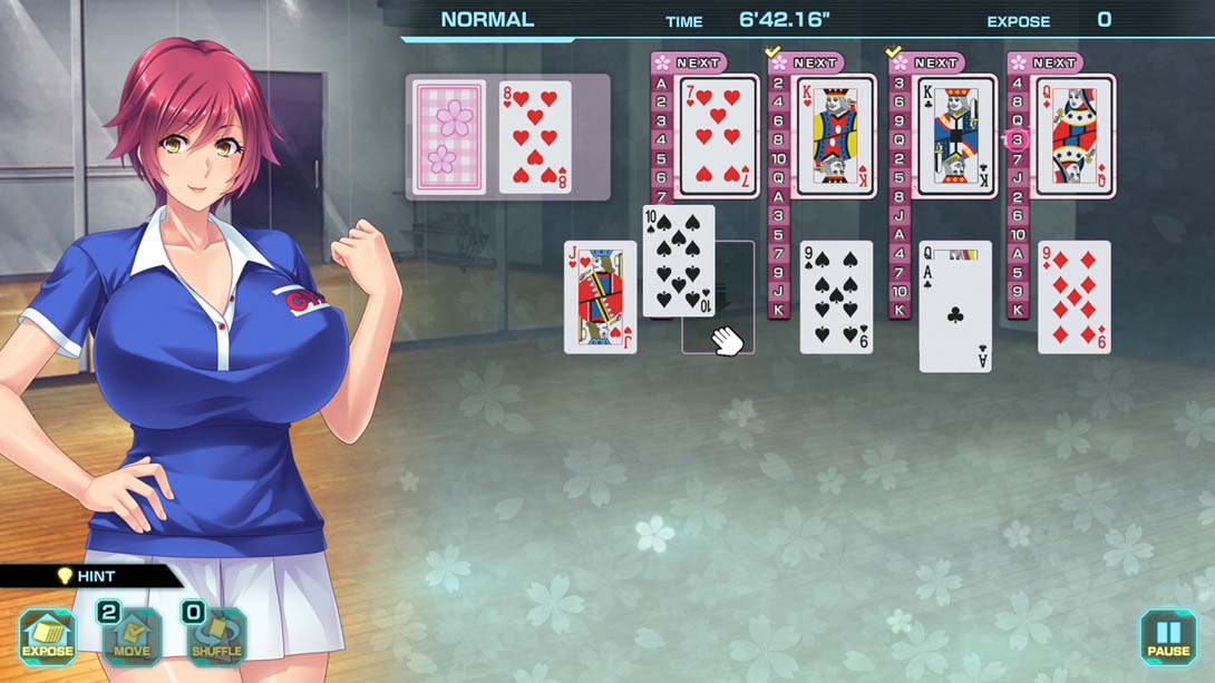 【美版】漂亮女孩四王扑克 Pretty Girls Four Kings Solitaire 中文_5