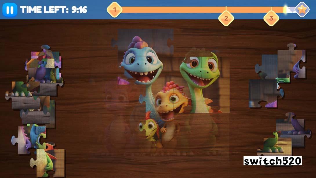 【美版】拼图恐龙 Jigsaw Dinosaurs 英语_6