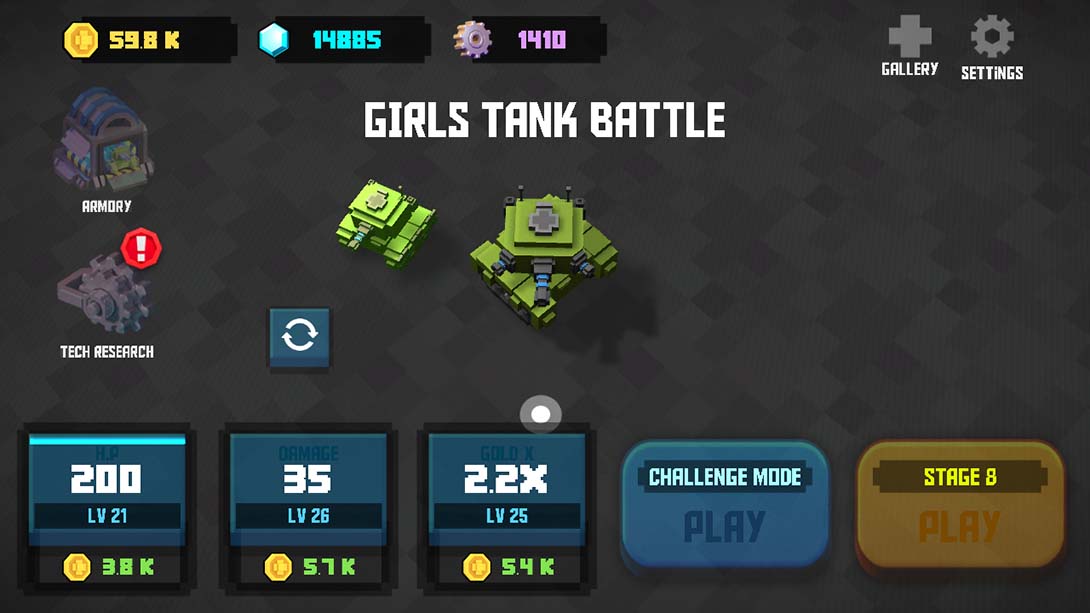 【美版】坦克战斗少女 G Tank Battle 中文_4