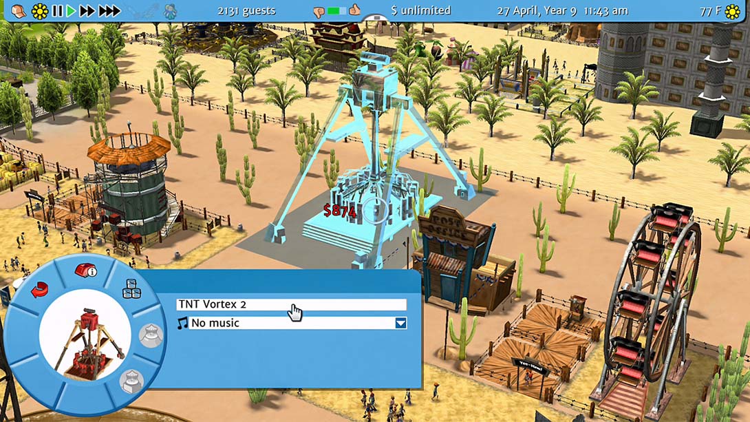 过山车大亨3 RollerCoaster Tycoon 3 Complete Edition 英语_4