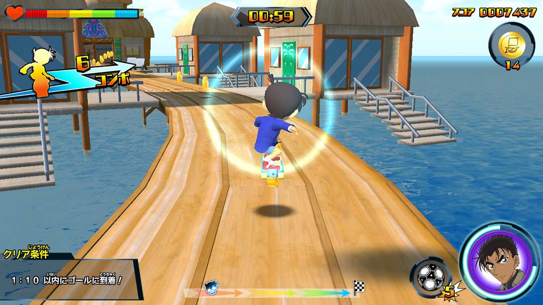 名侦探柯南滑板跑酷：怪盗基德与神秘的秘宝 日语_6