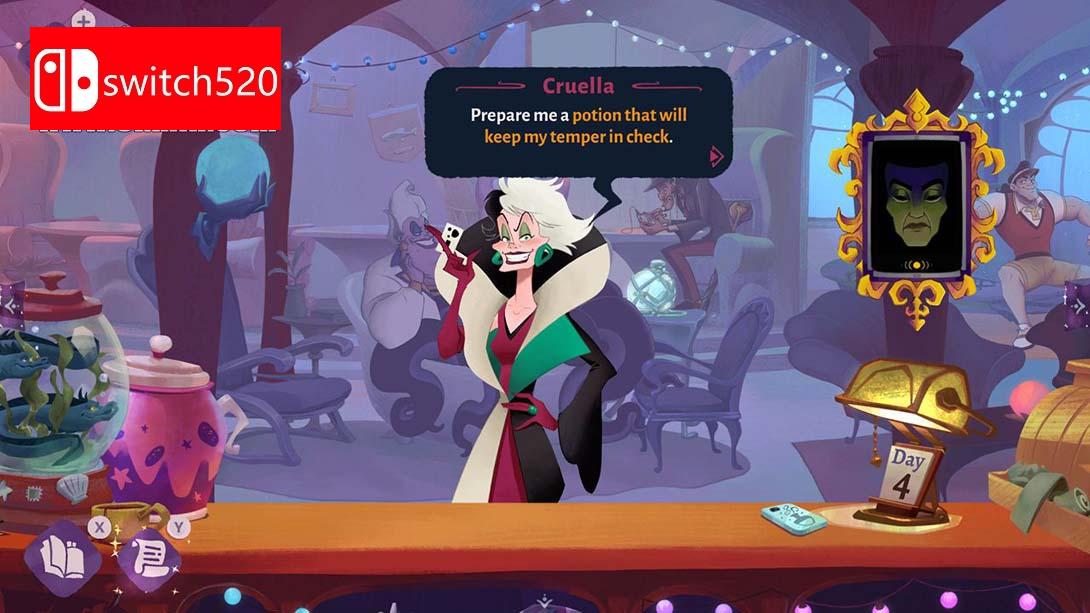 【美版】迪士尼恶棍 诅咒咖啡馆 .Disney Villains Cursed Café 英语_5