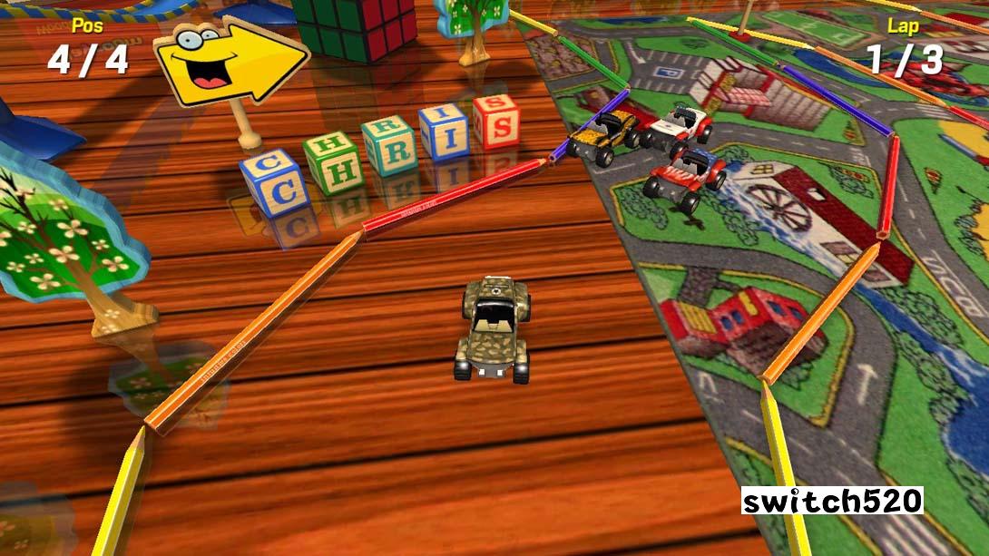 【美版】游戏室赛车 Playroom Racer 英语_4